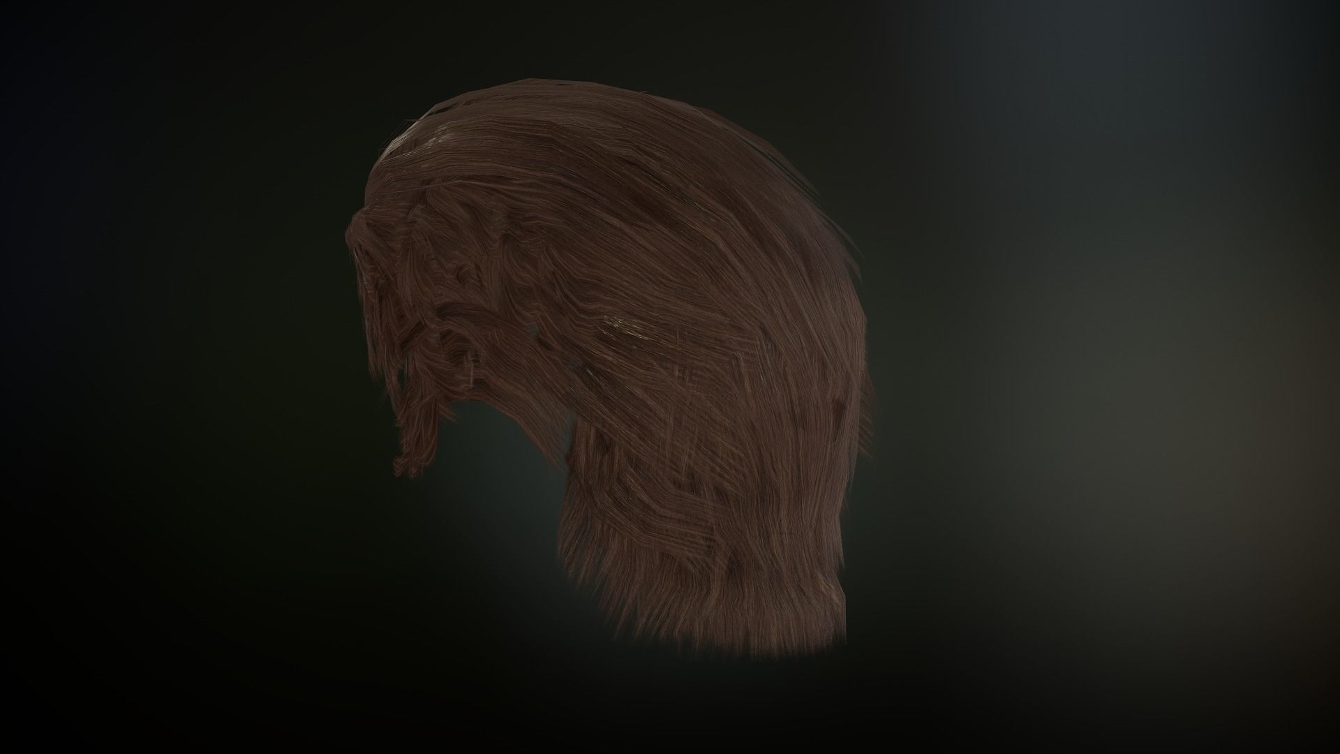 Male Head Low-poly 3D model_55