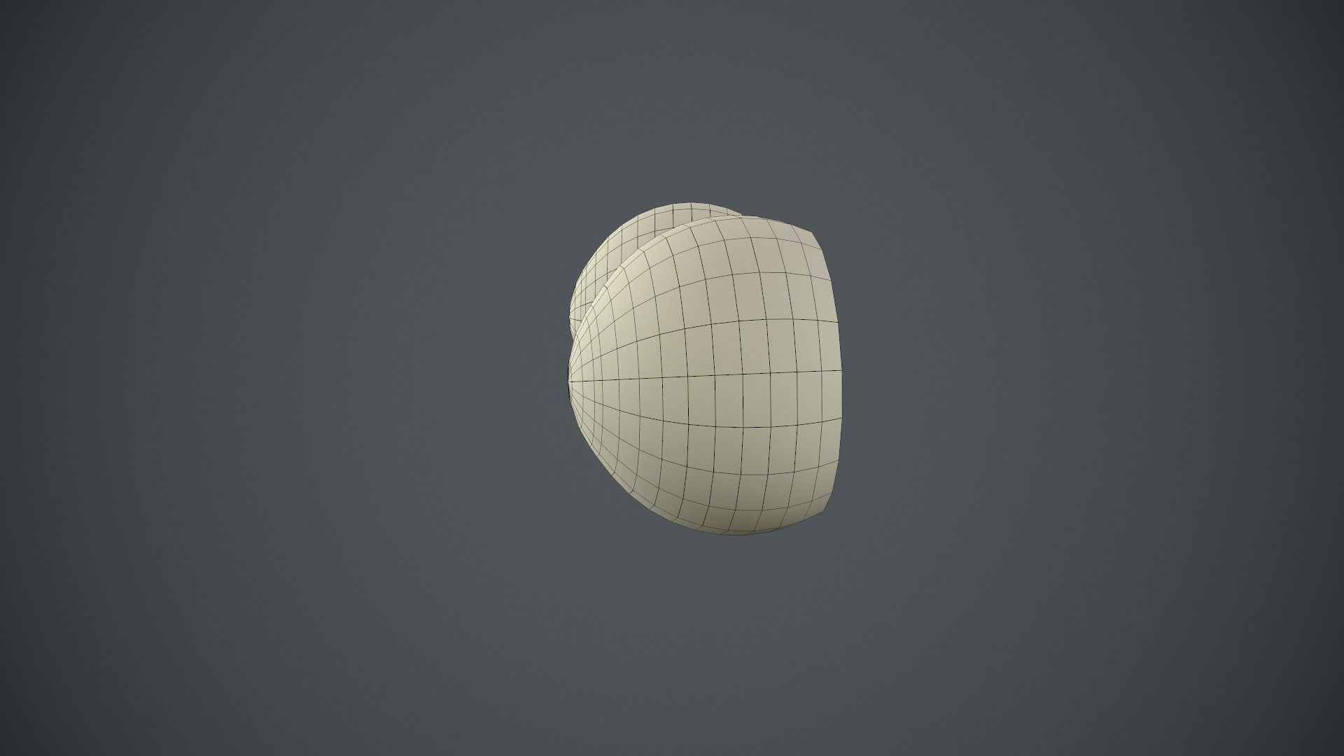 Male Head Low-poly 3D model_80