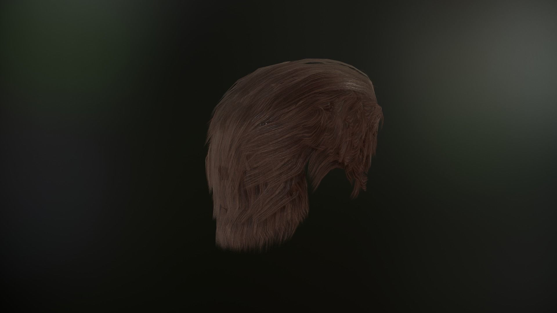 Male Head Low-poly 3D model_53