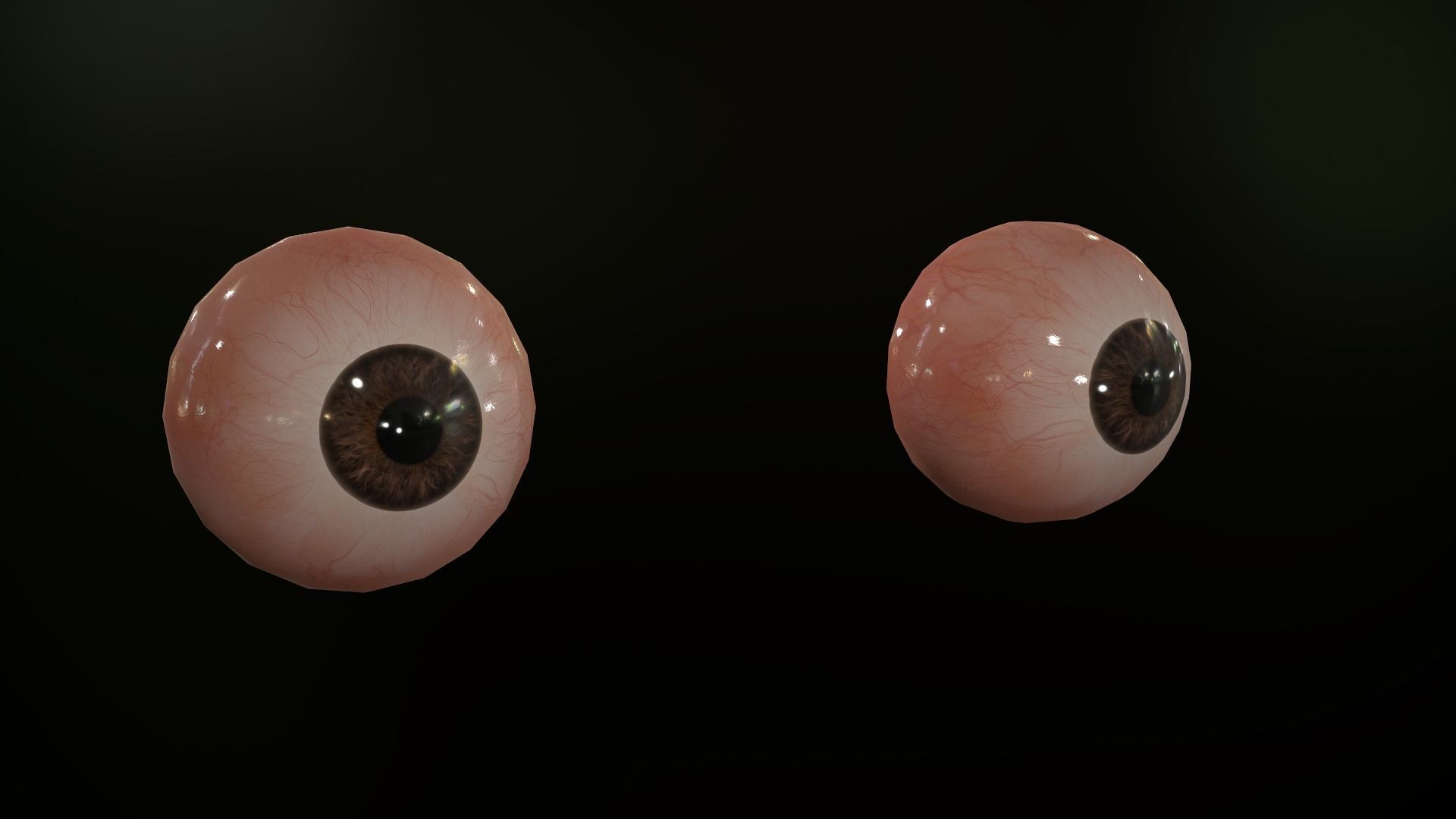 Male Head Low-poly 3D model_51