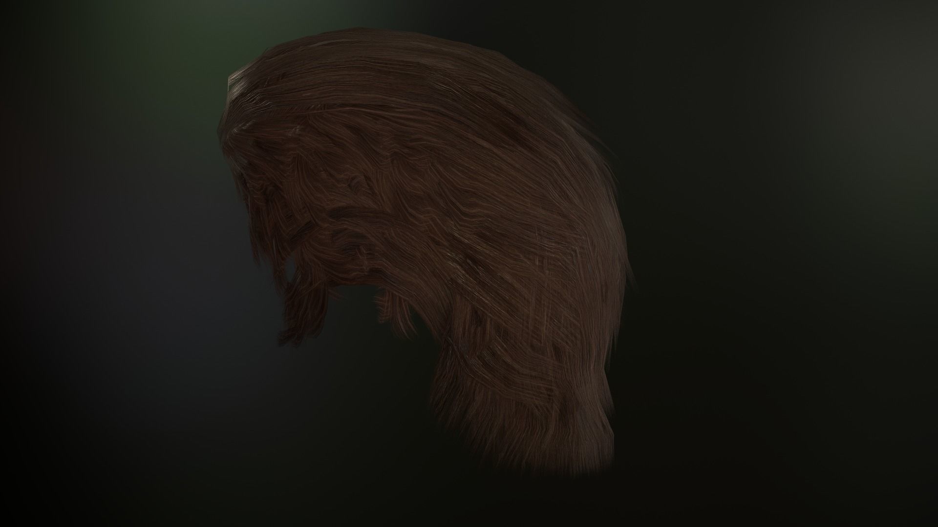 Male Head Low-poly 3D model_56