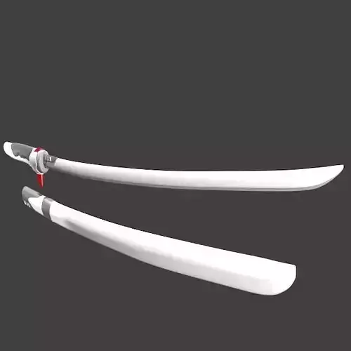 Katana White Gray -
