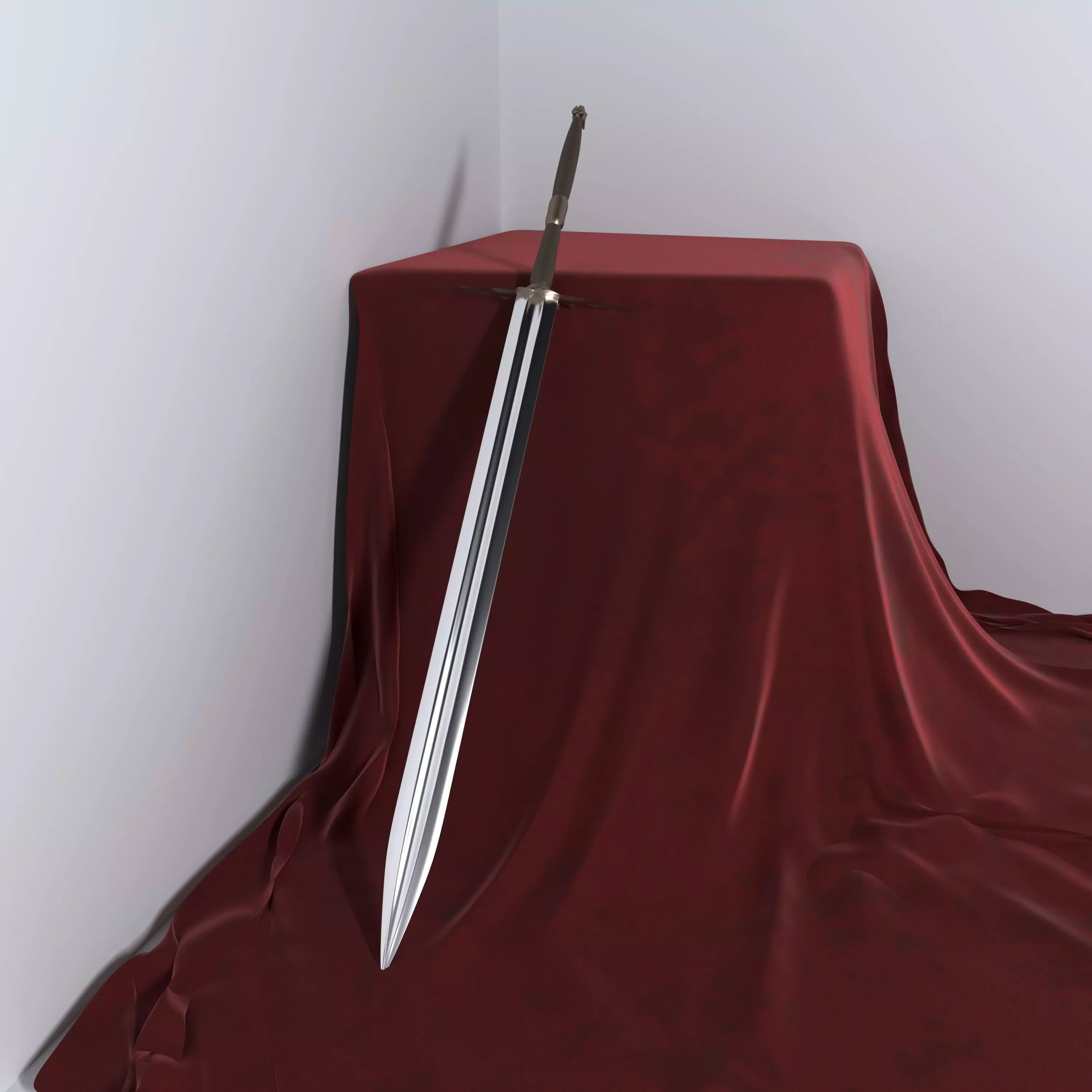 Simple Sword Free 3D model