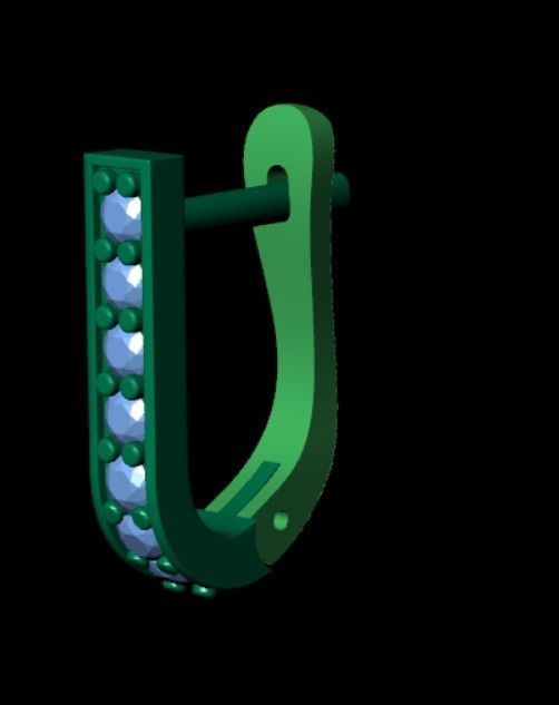 Earrings n 17  3D print model_12