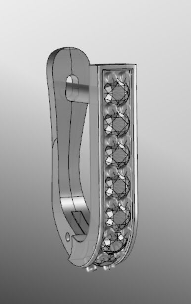 Earrings n 17  3D print model_14