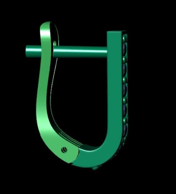 Earrings n 17  3D print model_11