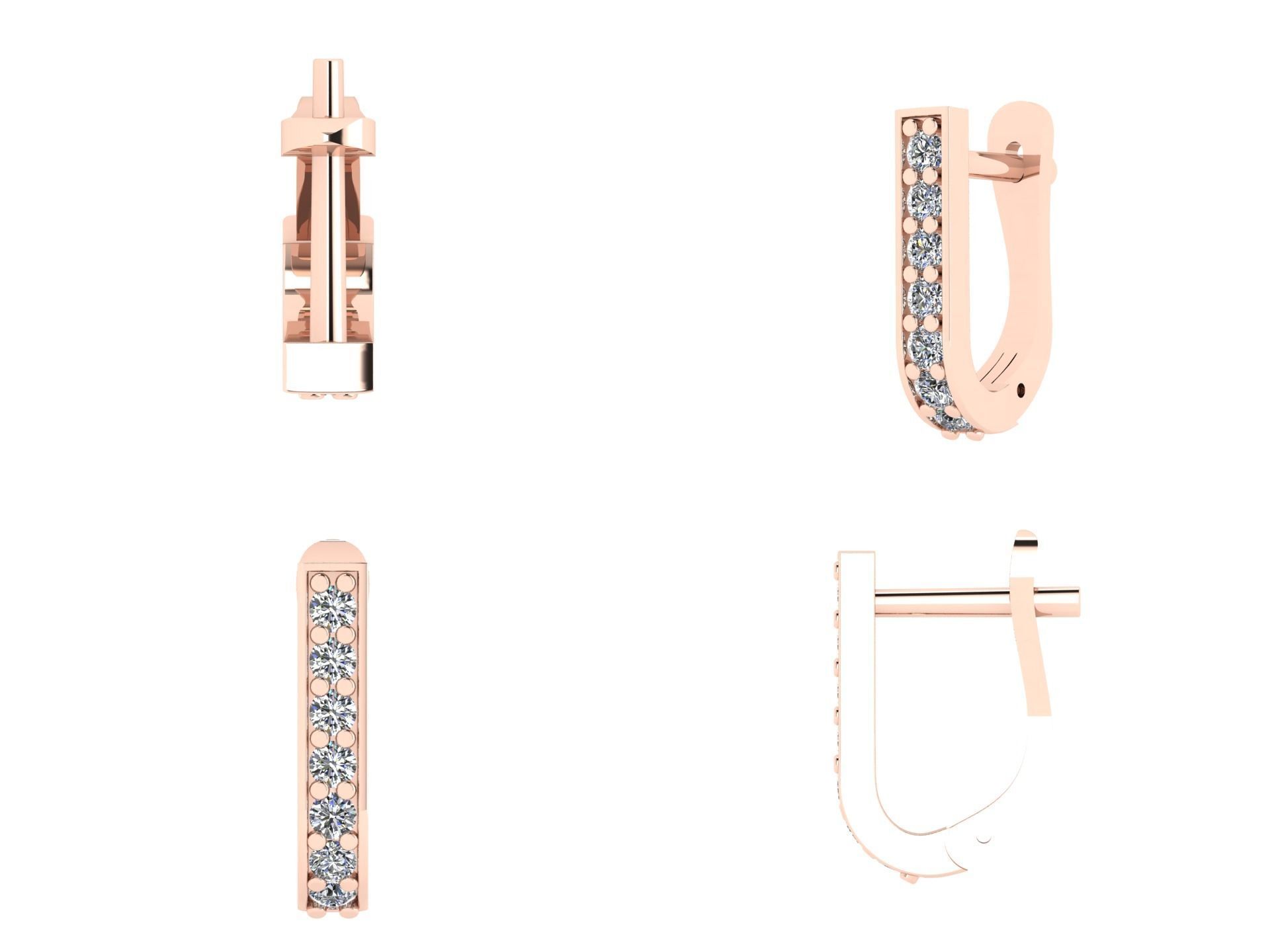 Earrings n 17  3D print model_6