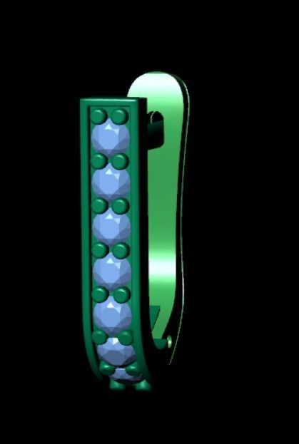 Earrings n 17  3D print model_7