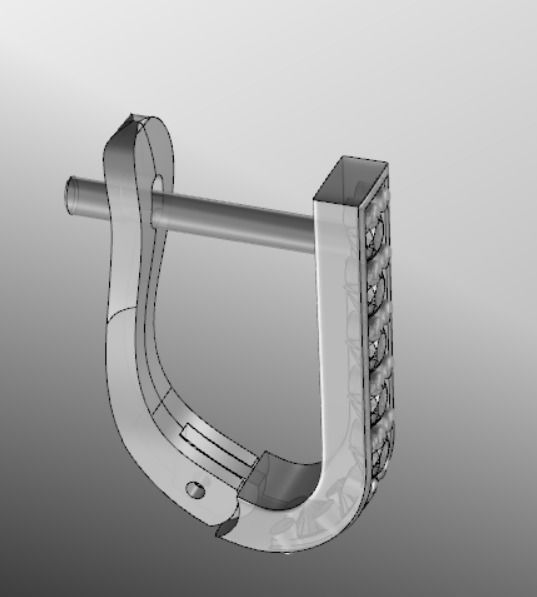 Earrings n 17  3D print model_15