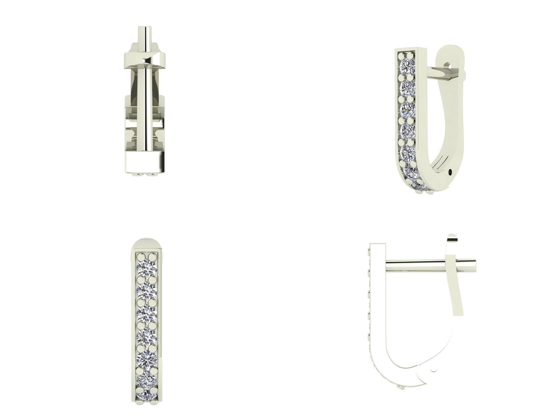 Earrings n 17  3D print model_4