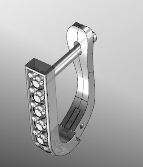 Earrings n 17  3D print model_13