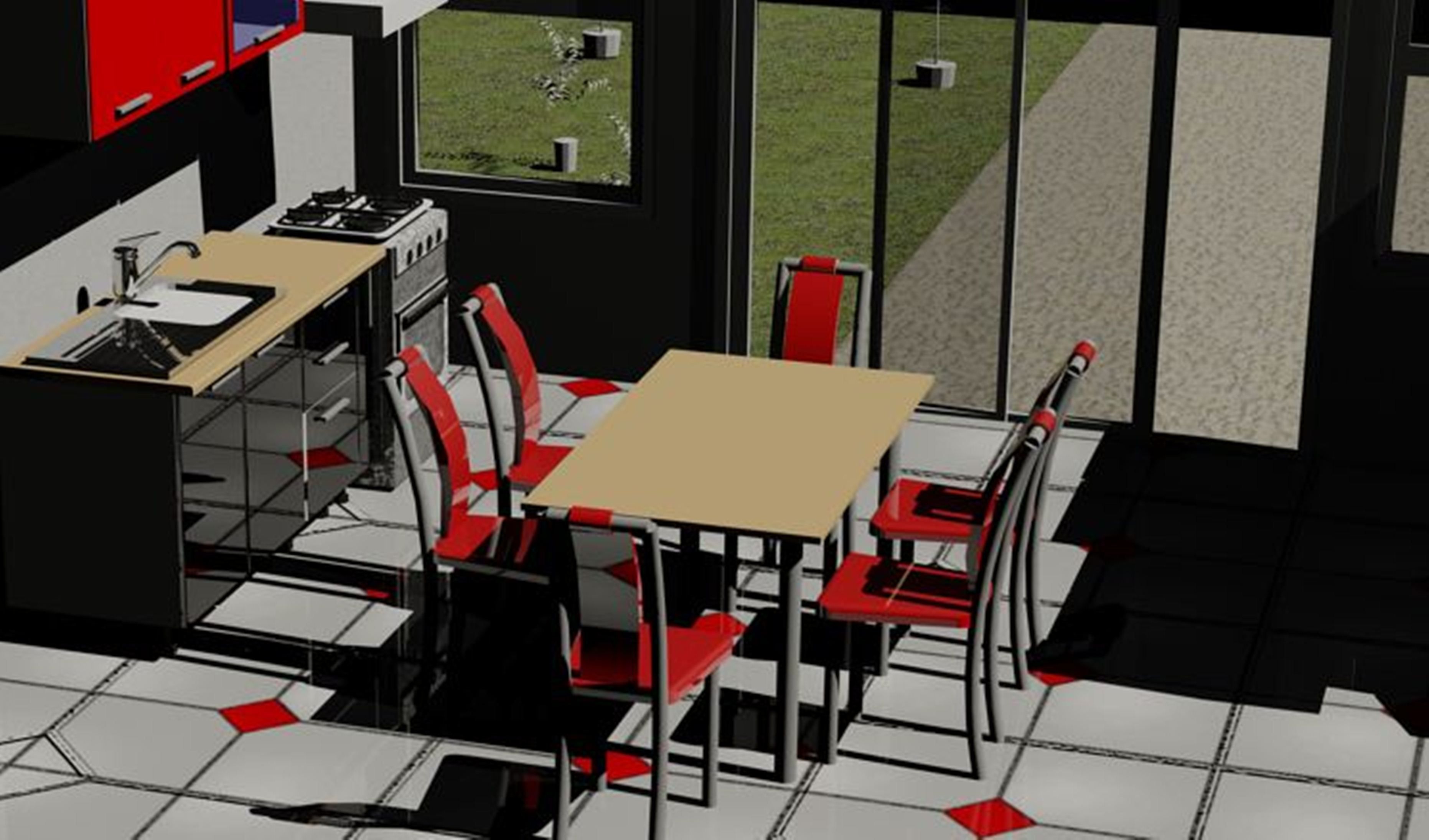 Restaurant Kitchen 3d Model red kitchen ver 1 3d model | cgtrader Restaurant Kitchen 3d Model red kitchen ver 1 3d model | cgtrader