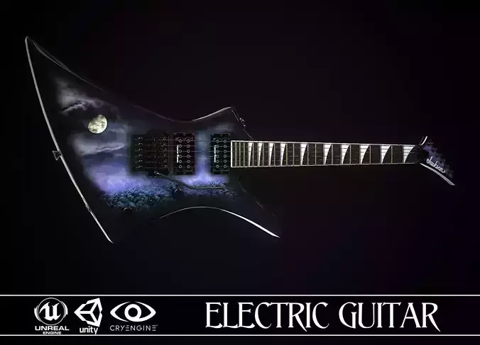 Electric guitar Jackson Kelly skin1