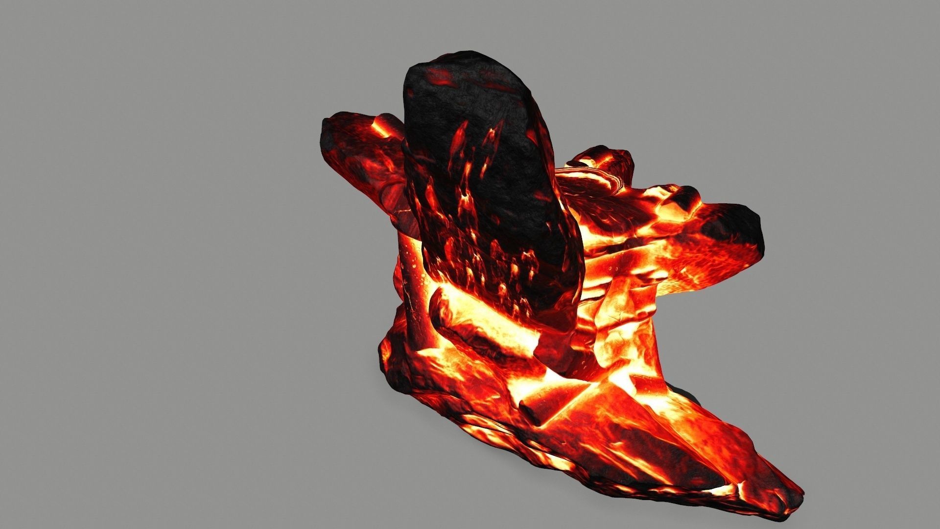 old temple Low-poly 3D model_3