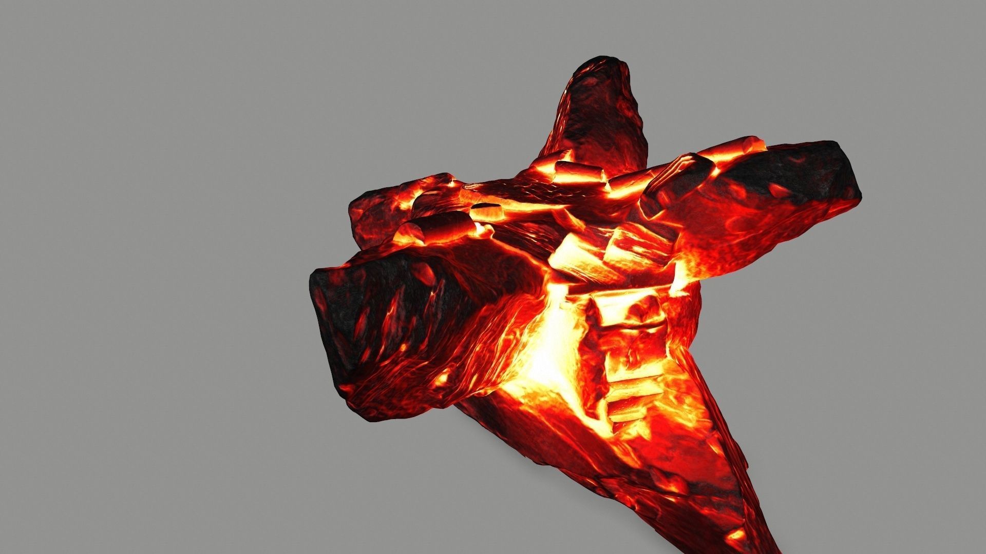 old temple Low-poly 3D model_6