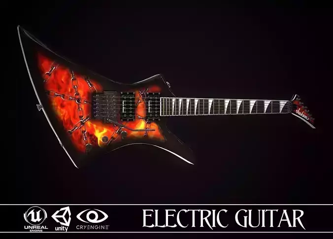 Electric guitar Jackson Kelly skin2