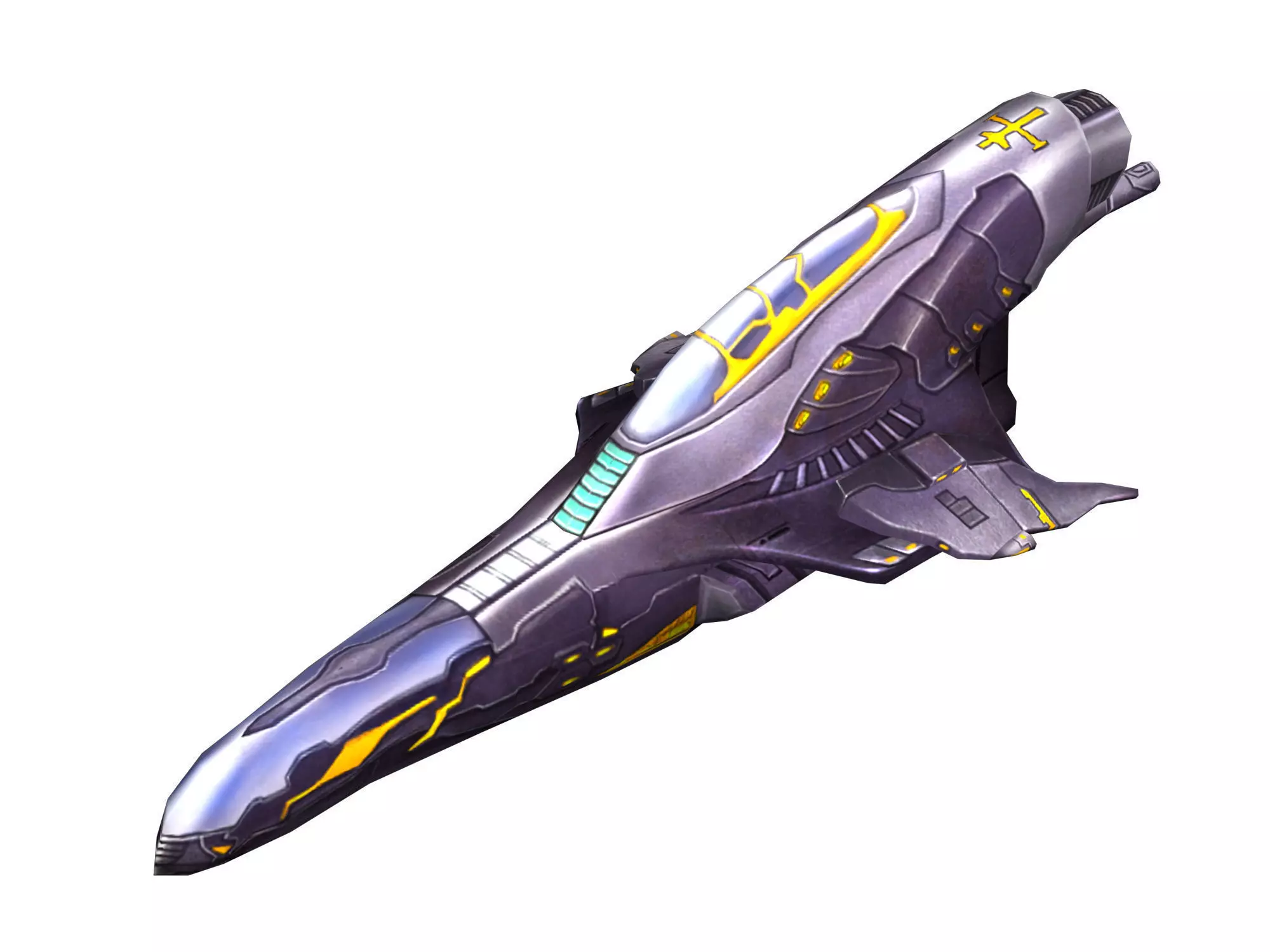 Scythe Battleship 03 3D model_0