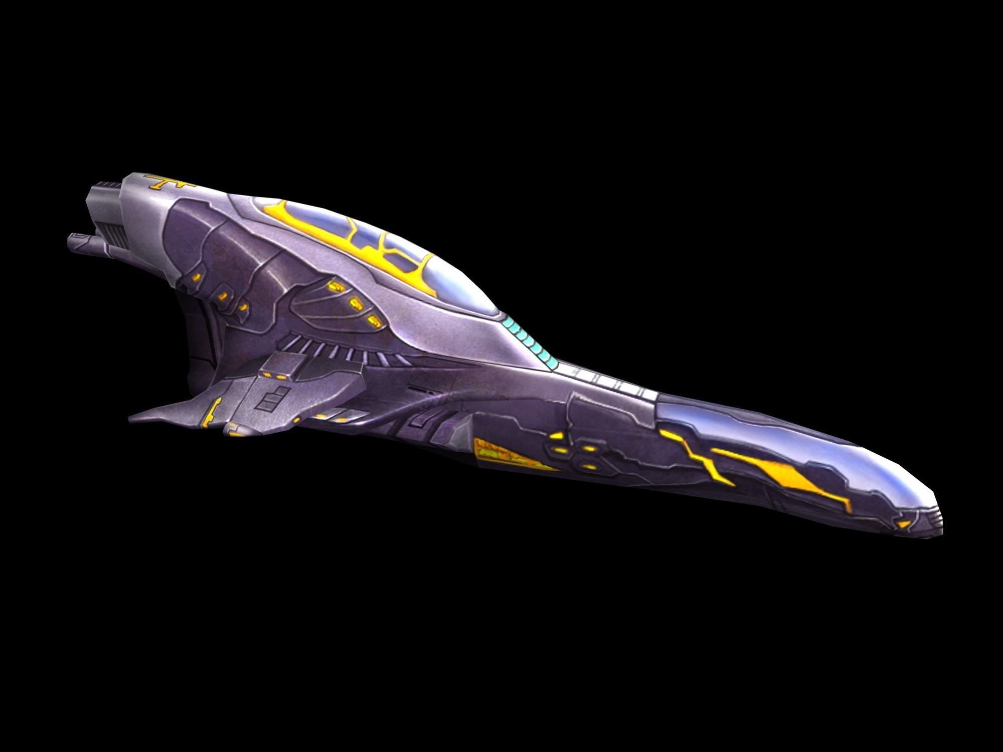 Scythe Battleship 03 3D model_2