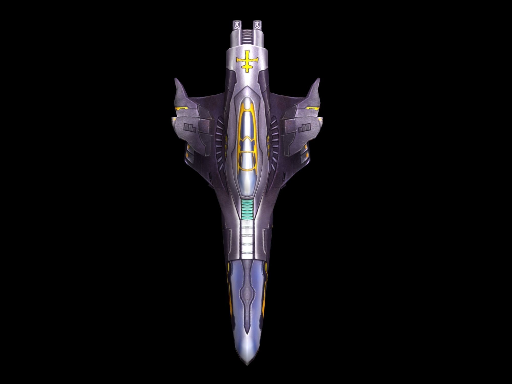 Scythe Battleship 03 3D model_3