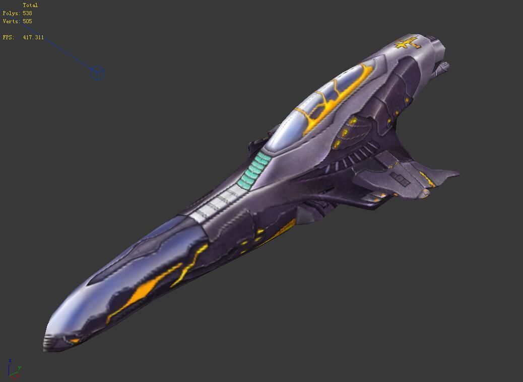 Scythe Battleship 03 3D model_6