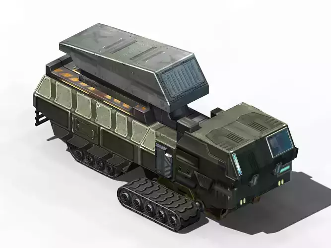 Missile-transportation vehicle 03