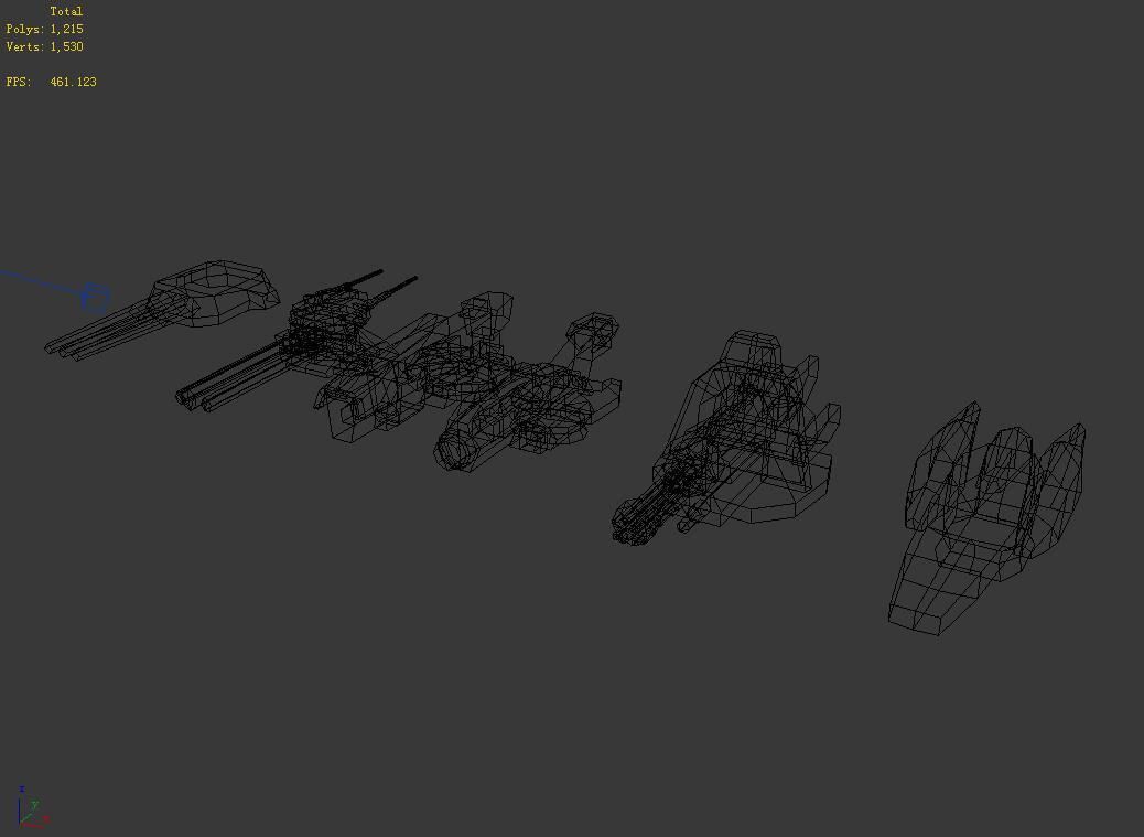 Spaceship - Fort 03 3D model_7