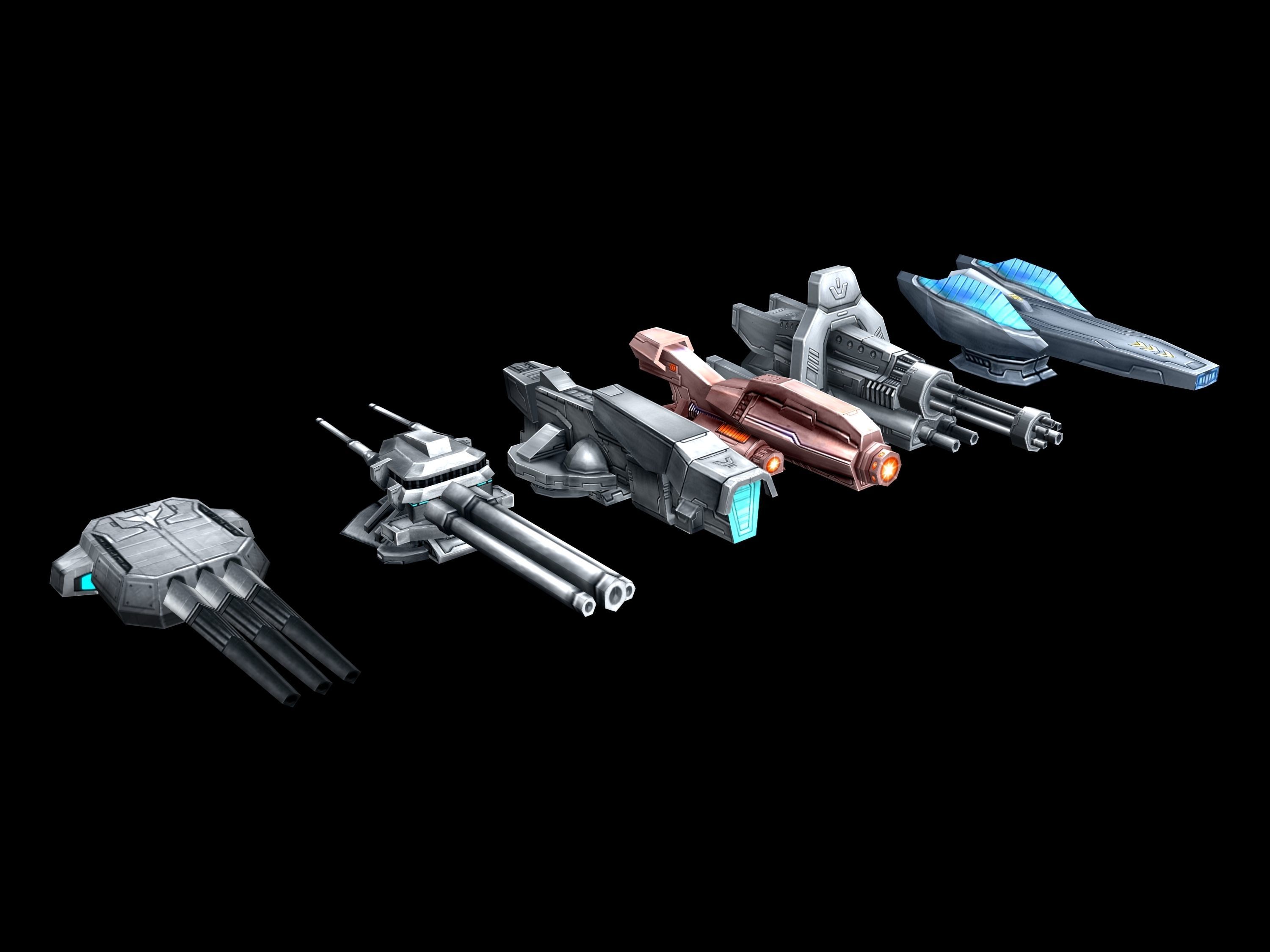 Spaceship - Fort 03 3D model_2