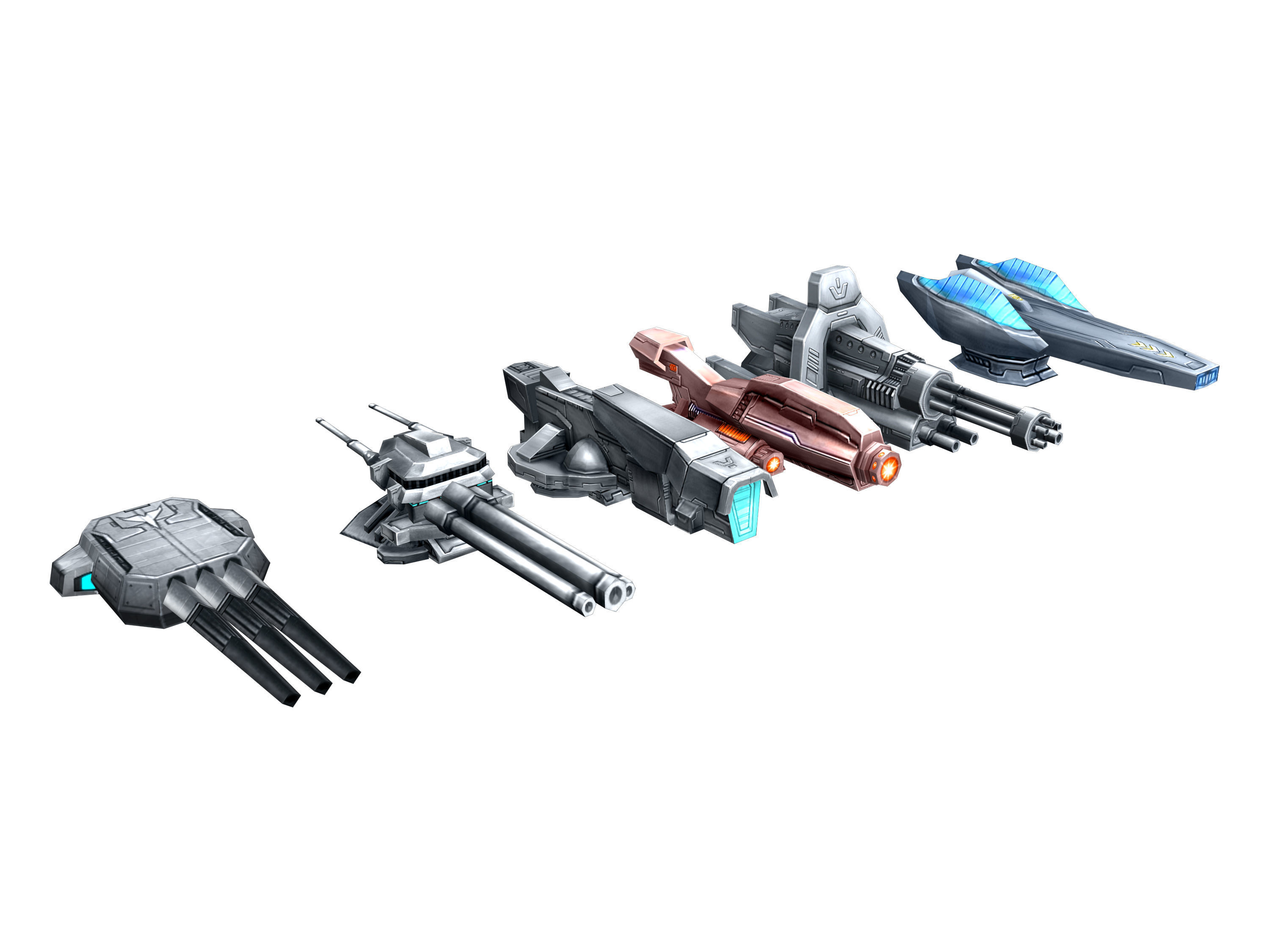 Spaceship - Fort 03 3D model_4