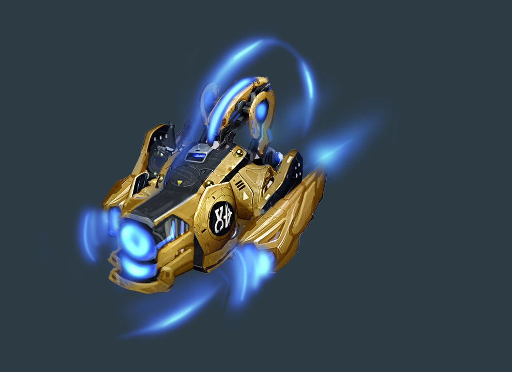 Machinery - Floating Cannon 03 3D model_4