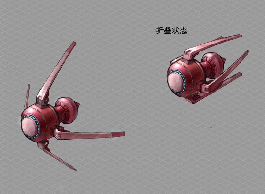 Shipborne-space missile 3D model_5