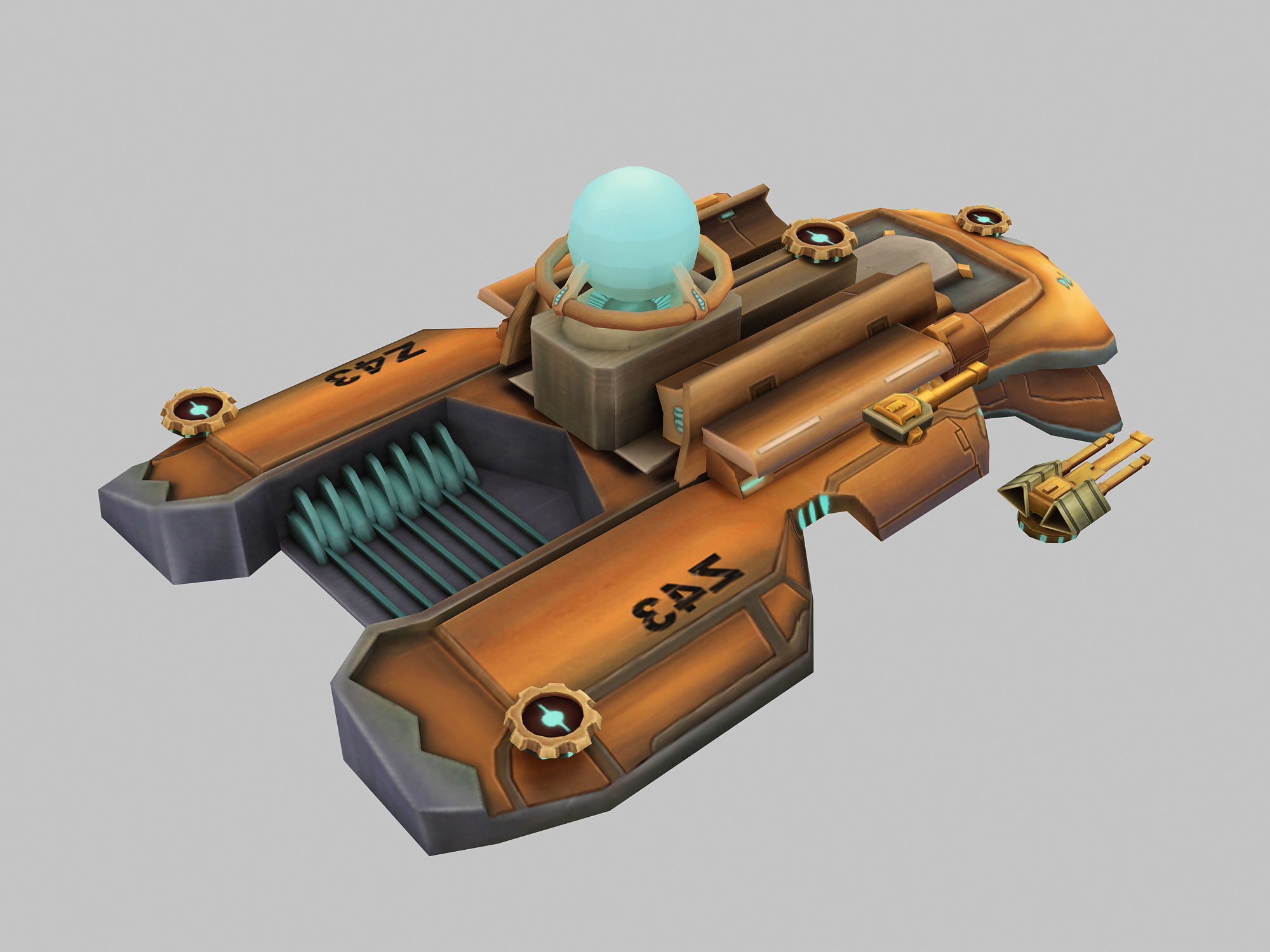 Lightweight - Battleship 03 3D model_2