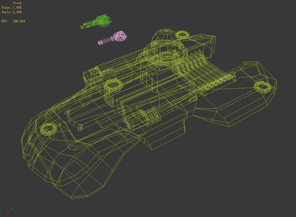 Lightweight - Battleship 03 3D model_7