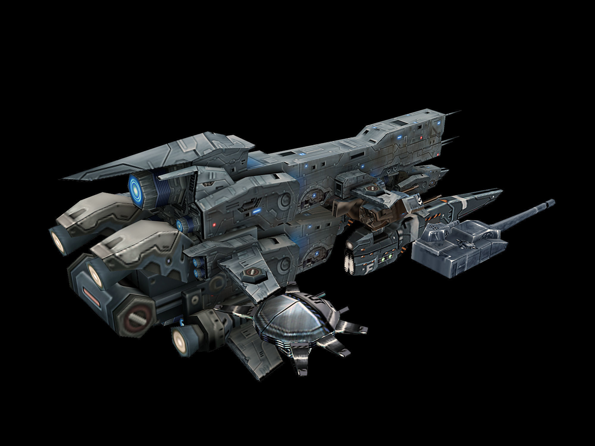 Almighty-Battleship 008 3D model_4