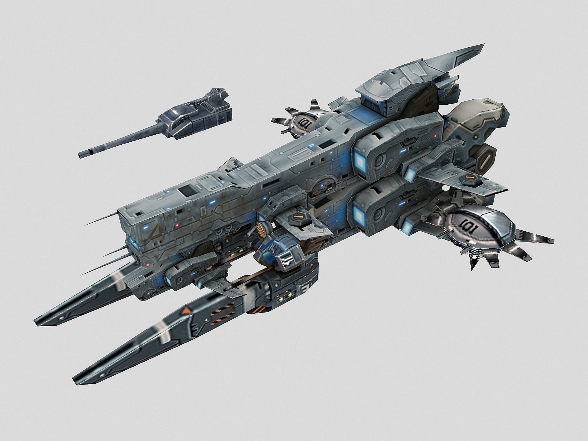 Almighty-Battleship 008 3D model_1