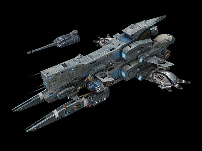 Almighty-Battleship 008 3D model
