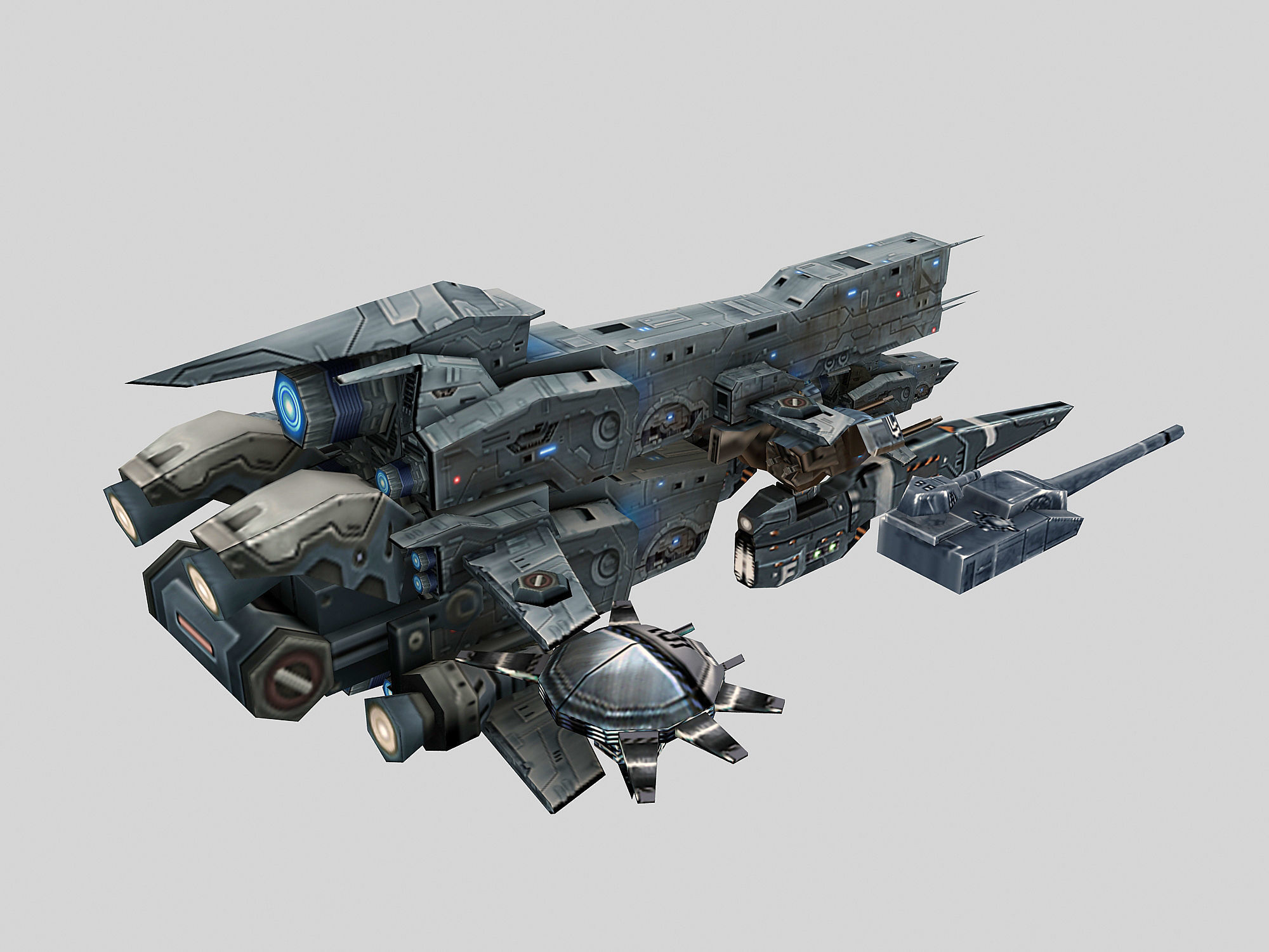 Almighty-Battleship 008 3D model_2