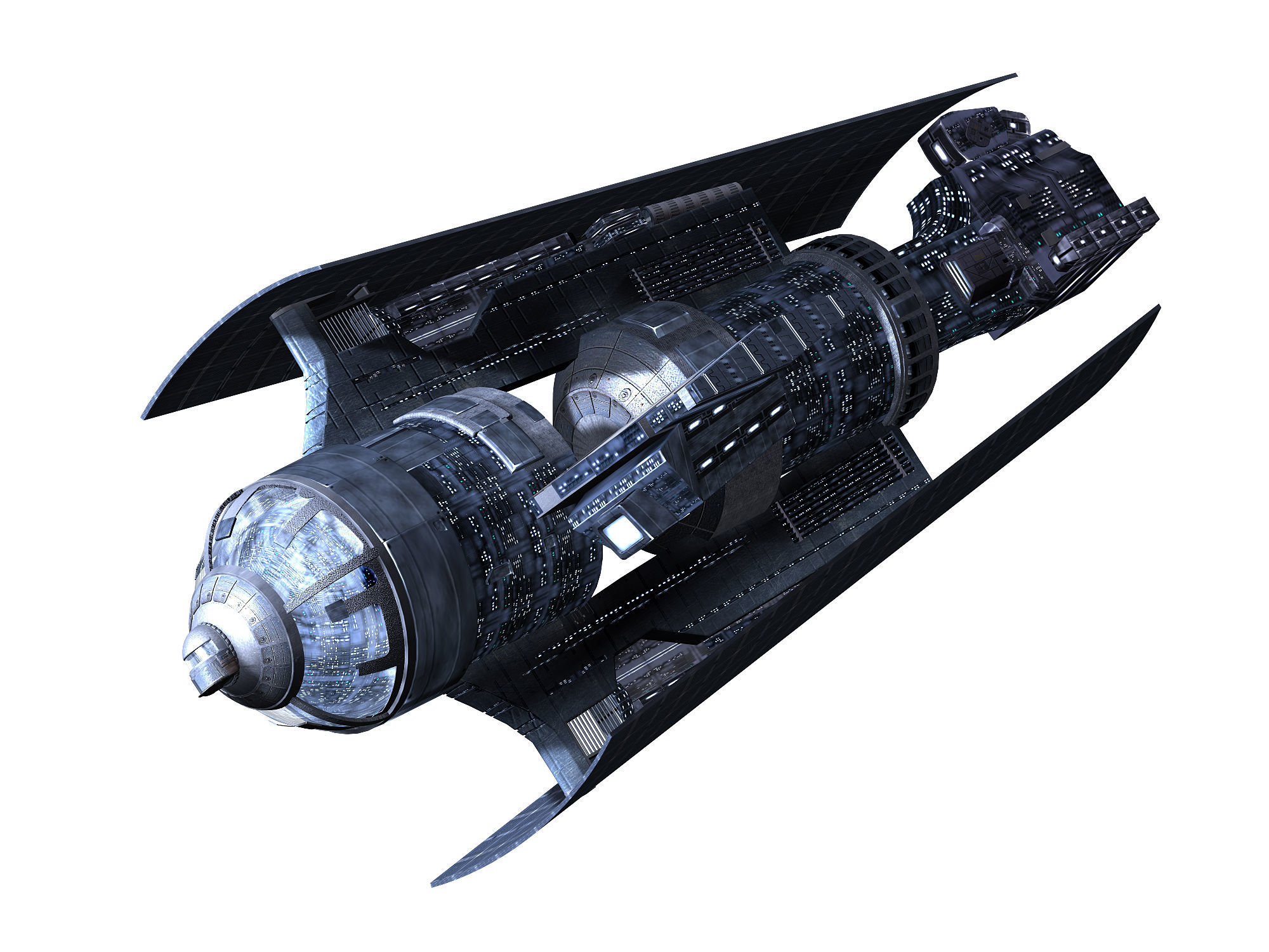 Satellite 01 3D model_1