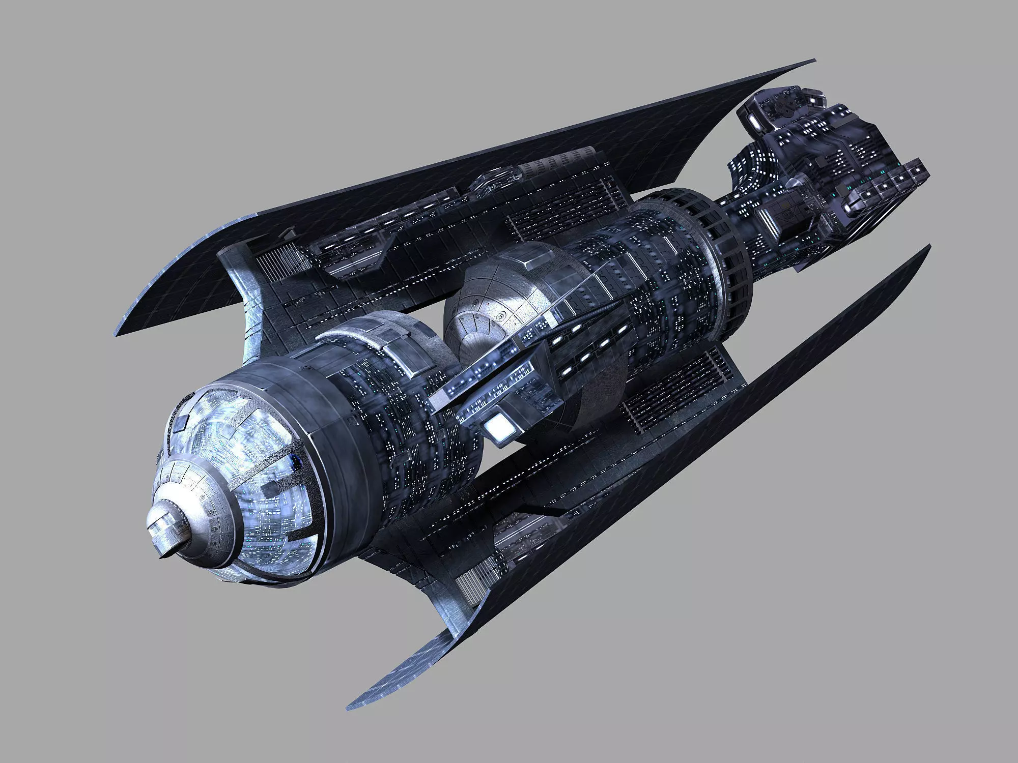 Satellite 01 3D model_0