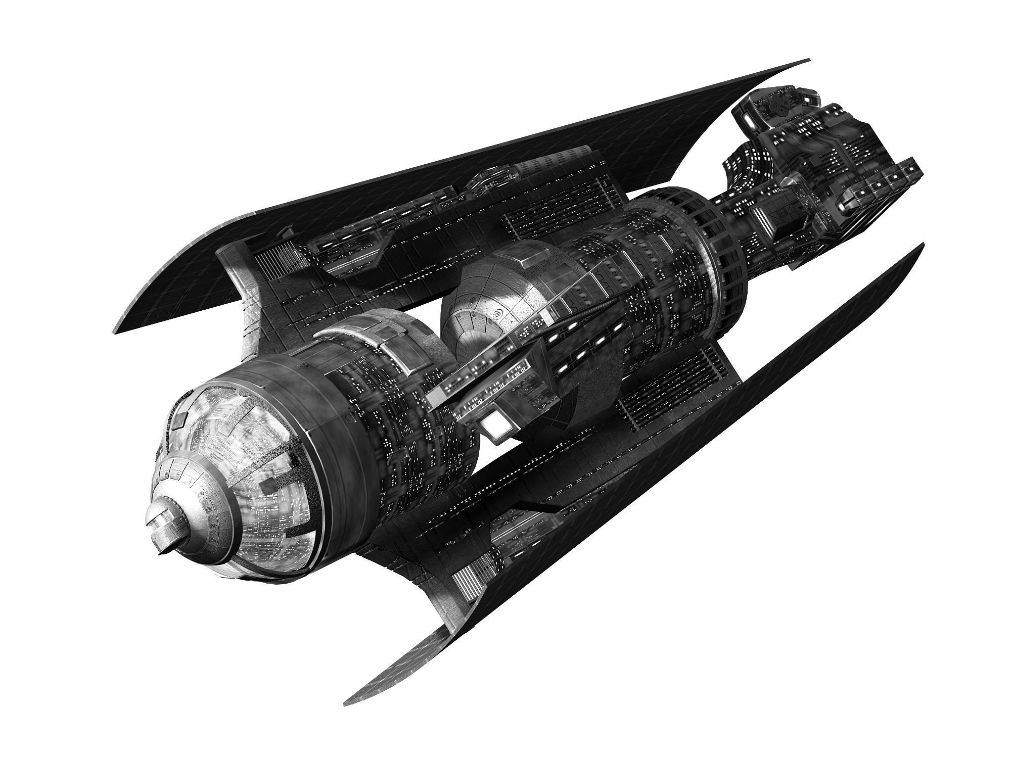 Satellite 01 3D model_2