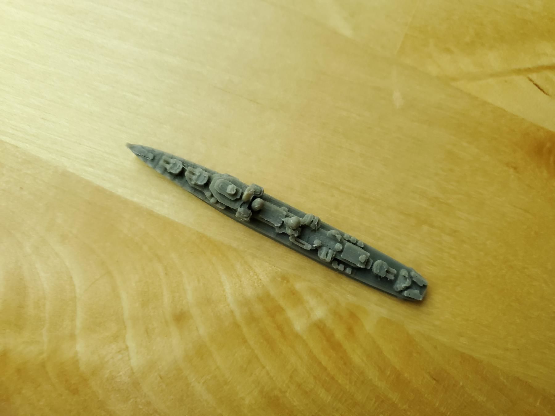 US Gearing Class Destroyer Warship 3D print model_17