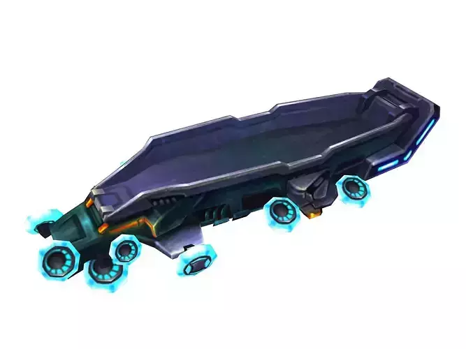 Space-mine field-running business car