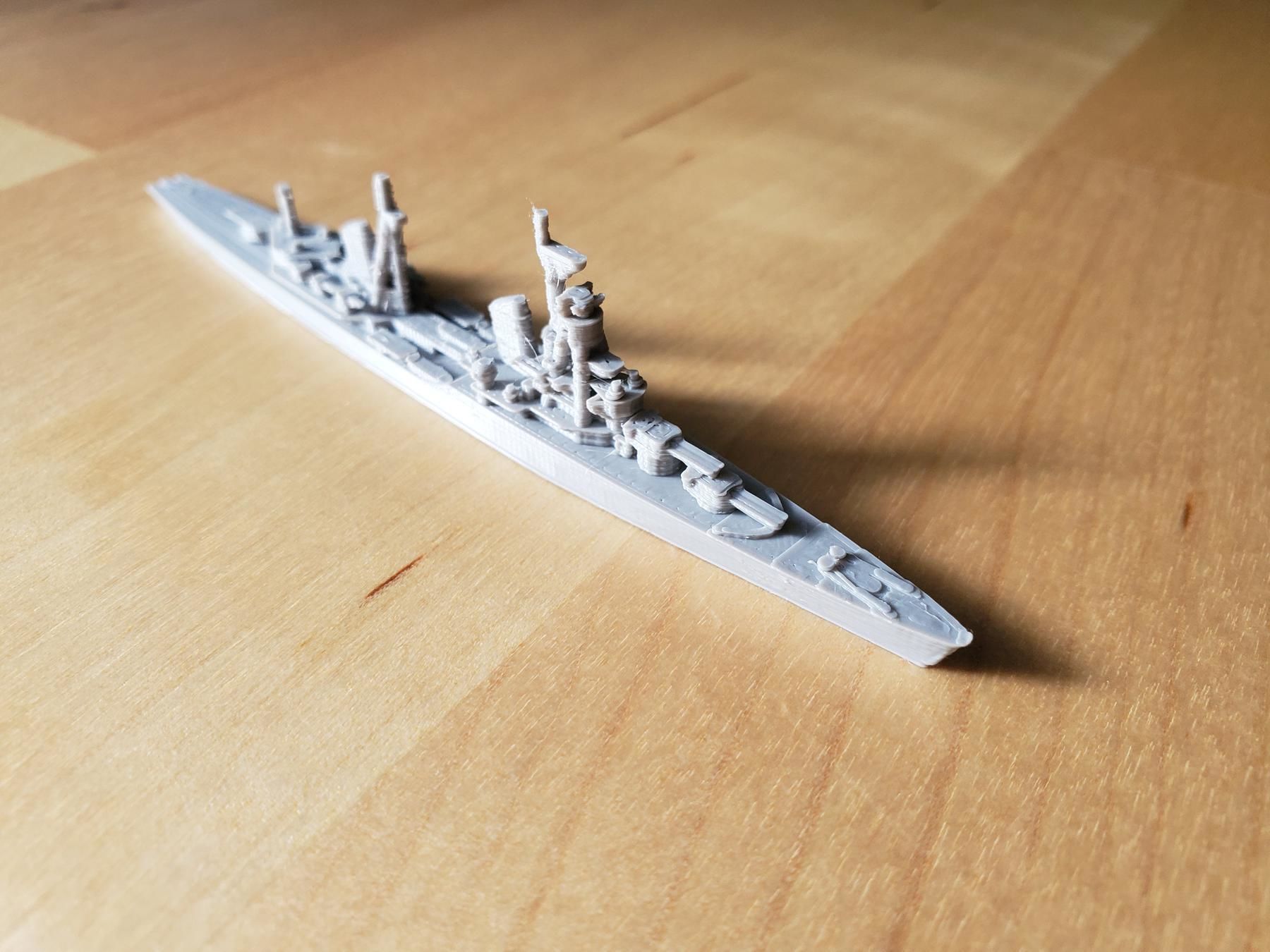 Soviet Kirov Class Cruiser Warship 3D print model_4