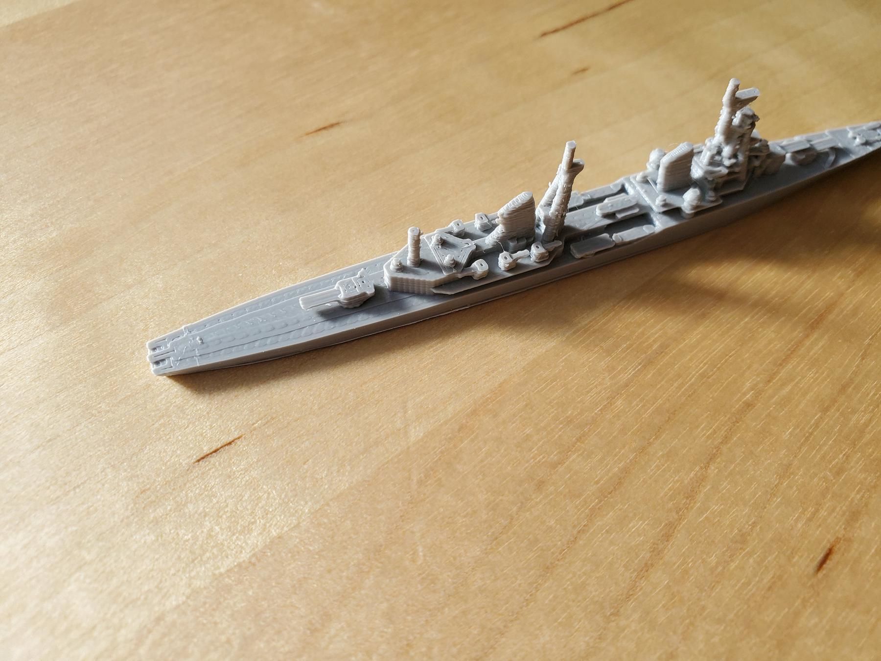 Soviet Kirov Class Cruiser Warship 3D print model_6