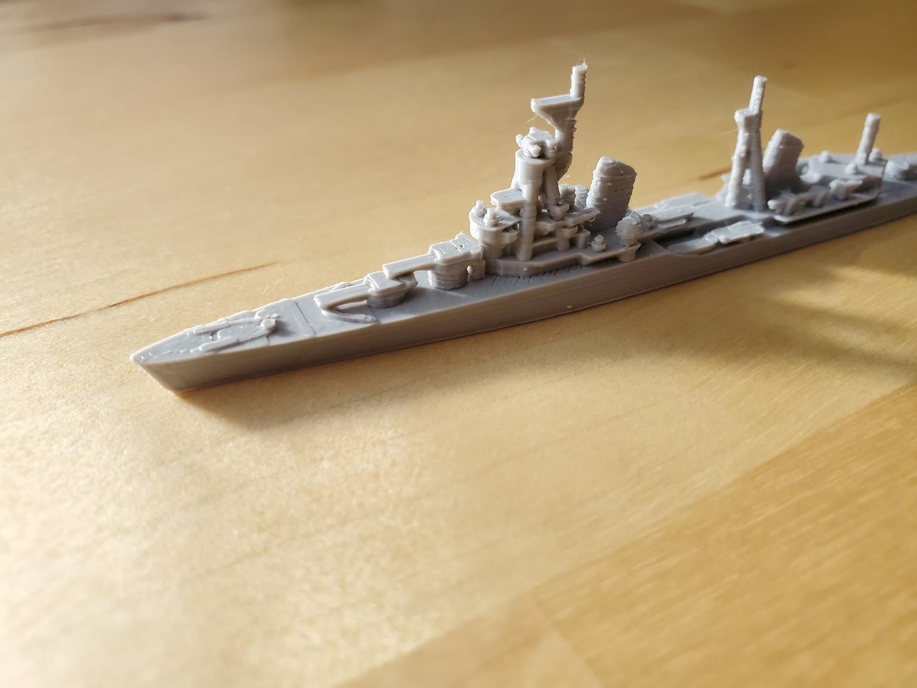 Soviet Kirov Class Cruiser Warship 3D print model_11