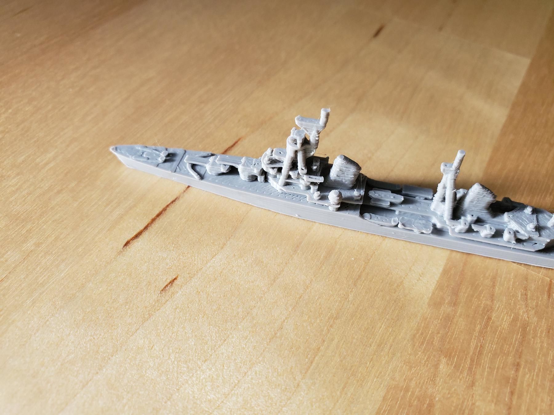 Soviet Kirov Class Cruiser Warship 3D print model_9