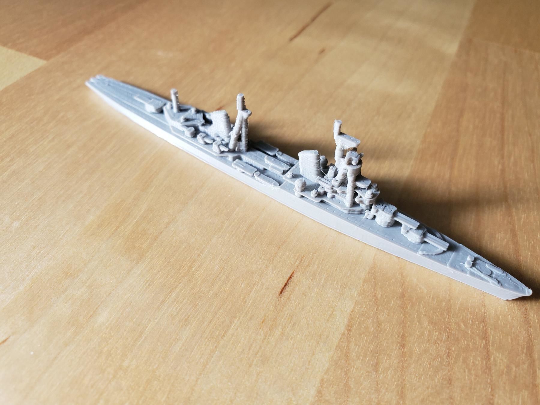Soviet Kirov Class Cruiser Warship 3D print model_3