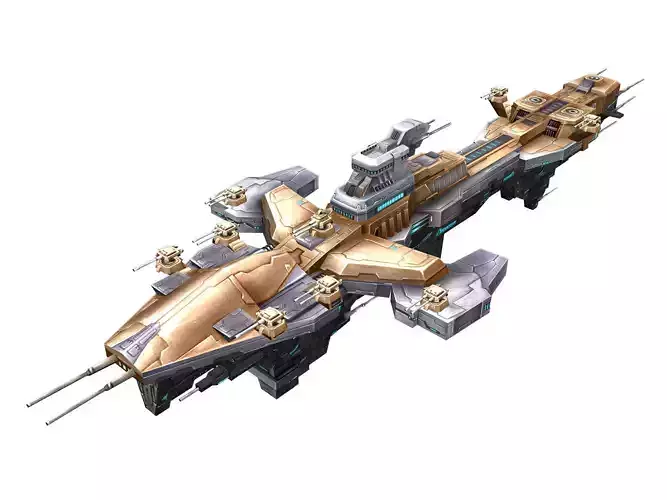 Extra large fortress type - big spaceship 02