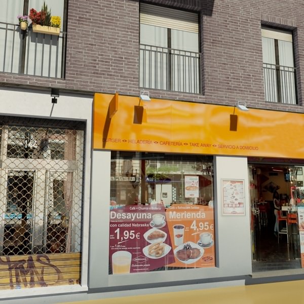 Photorealistic Low Poly Building 3D model_4