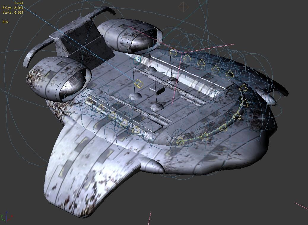 Satellite-Spaceship-Xingxu 03 3D model_5