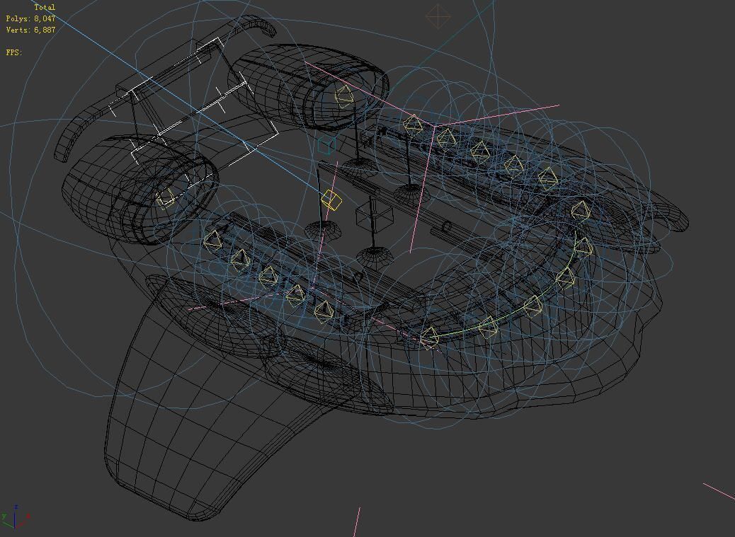 Satellite-Spaceship-Xingxu 03 3D model_6